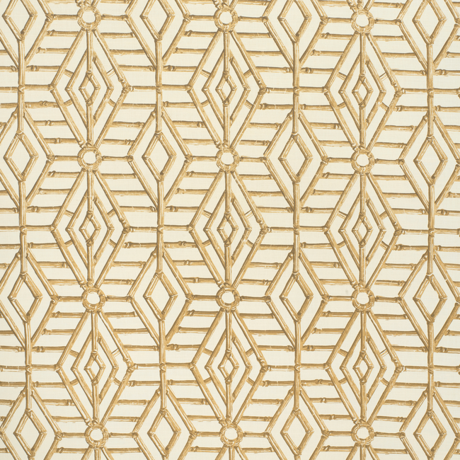 LEE JOFA PAOLO MOSCHINO PAOLO MOSCHINO FABRICS BAMBOO CANE - BEIGE/WHITE 2020114.164.0