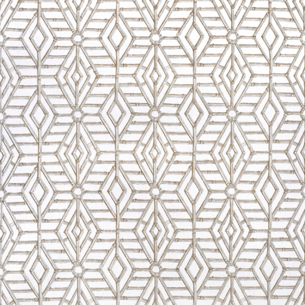 LEE JOFA PAOLO MOSCHINO PAOLO MOSCHINO FABRICS BAMBOO CANE - CELADON upholstery fabric swatch for sample-first furniture planning