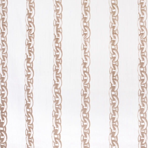 LEE JOFA PAOLO MOSCHINO PAOLO MOSCHINO FABRICS CABLES - BEIGE upholstery fabric swatch for sample-first furniture planning