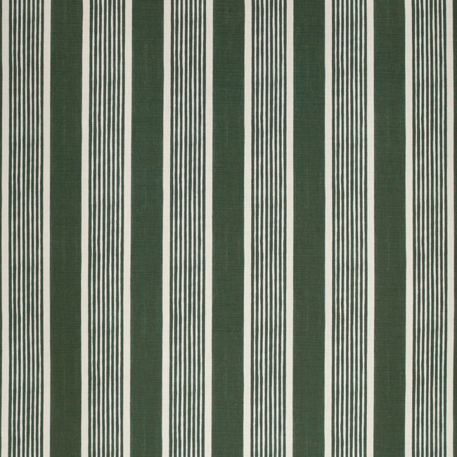LEE JOFA PAOLO MOSCHINO PAOLO MOSCHINO FABRICS ELBA STRIPE - DARK GREEN 2020131.303.0
