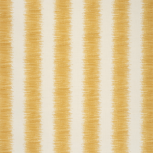 Paolo Moschino Paolo Moschino Fabrics Hampton Stripe - Amber/ecru upholstery fabric swatch
