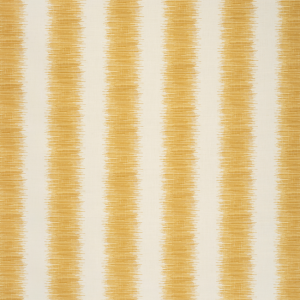 LEE JOFA PAOLO MOSCHINO PAOLO MOSCHINO FABRICS HAMPTON STRIPE - AMBER/ECRU upholstery fabric swatch for sample-first furniture planning