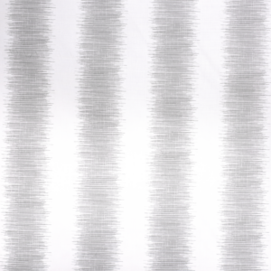 Paolo Moschino Paolo Moschino Fabrics Hampton Stripe - Grey/white upholstery fabric swatch