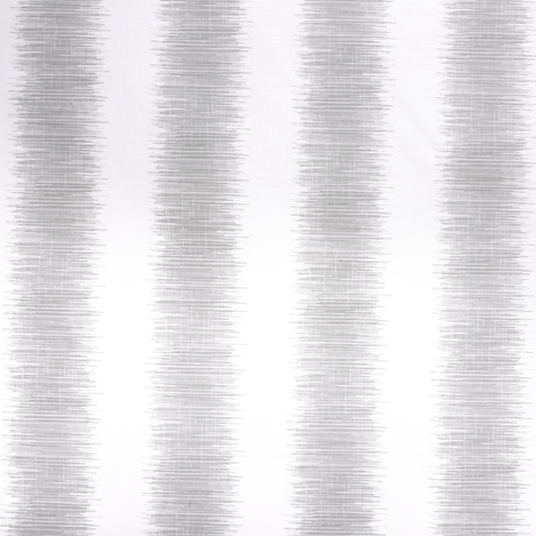 LEE JOFA PAOLO MOSCHINO PAOLO MOSCHINO FABRICS HAMPTON STRIPE - GREY/WHITE upholstery fabric swatch for sample-first furniture planning