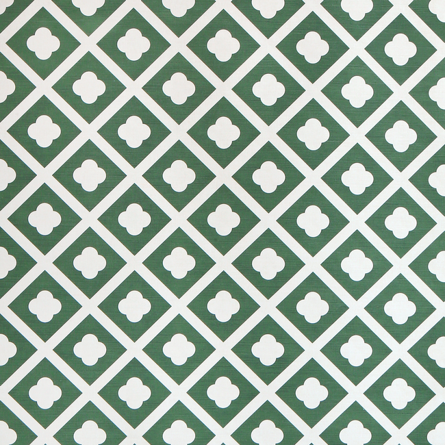 LEE JOFA PAOLO MOSCHINO PAOLO MOSCHINO FABRICS JARDIN - DARK GREEN ON ECRU 2021132.323.0