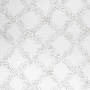 Paolo Moschino Paolo Moschino Fabrics Leaf Trellis - Celadon upholstery fabric swatch