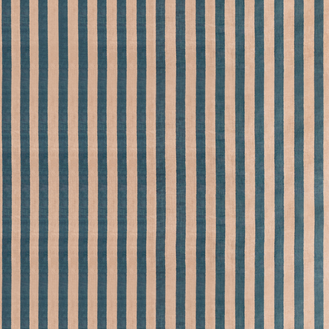 LEE JOFA PAOLO MOSCHINO PAOLO MOSCHINO FABRICS MELBA STRIPE - TEAL 2020145.35.0 - Limited Stock