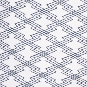 Paolo Moschino Paolo Moschino Fabrics Via Krupp Bis - Navy upholstery fabric swatch