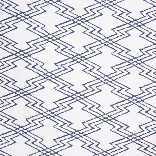 LEE JOFA PAOLO MOSCHINO PAOLO MOSCHINO FABRICS VIA KRUPP BIS - NAVY upholstery fabric swatch for sample-first furniture planning