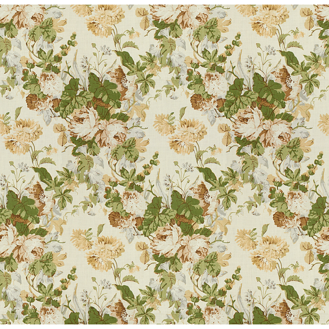 LEE JOFA PARISH-HADLEY MAISIE LINEN - TAN/LEAF 2015136.630.0