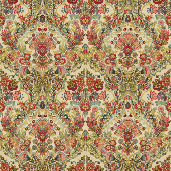 LEE JOFA ROYAL OAK FOUNDATION ANNIVERSARY COLLECTION TETBURY - MULTI upholstery fabric swatch for sample-first furniture planning