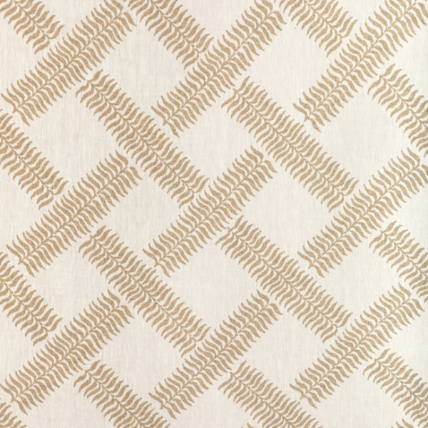 LEE JOFA SARAH BARTHOLOMEW GARDEN TRELLIS WEAVE - SAND upholstery fabric swatch for sample-first furniture planning