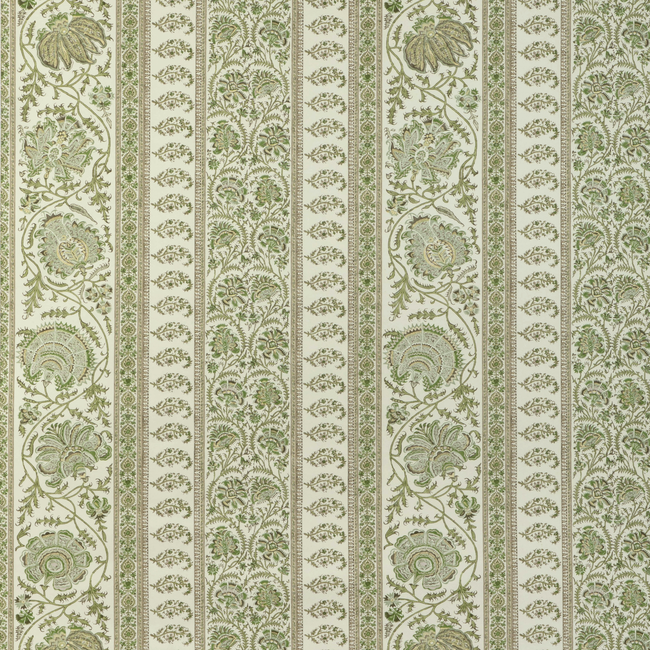 LEE JOFA SARAH BARTHOLOMEW WALLPAPERS INDIENNES STRIPE WP - IVY P2022111.316.0