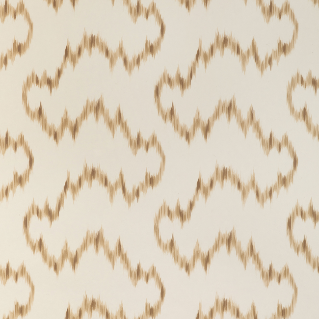 LEE JOFA SARAH BARTHOLOMEW WALLPAPERS MALLORCAN IKAT WP - CAMEL P2023129.6116.0