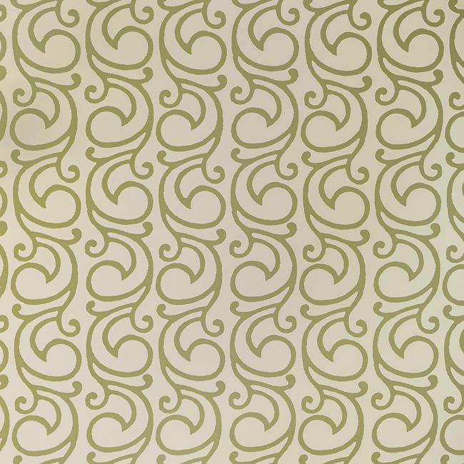 LEE JOFA SARAH BARTHOLOMEW WALLPAPERS SERENDIPITY SCROLL WP - ELM P2022103.3.0 - Limited Stock