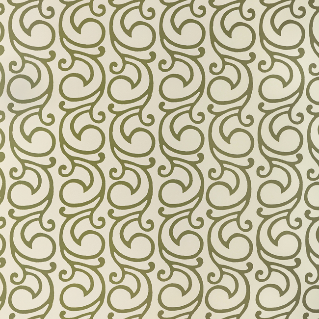 LEE JOFA SARAH BARTHOLOMEW WALLPAPERS SERENDIPITY SCROLL WP - IVY P2022103.30.0 - Limited Stock