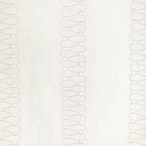Summerland Alston Sheer - Ivory upholstery fabric swatch