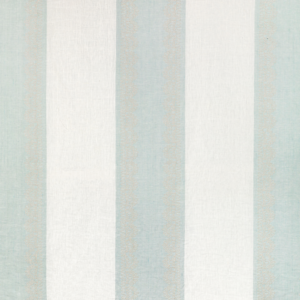 Summerland Banner Sheer - Aqua upholstery fabric swatch
