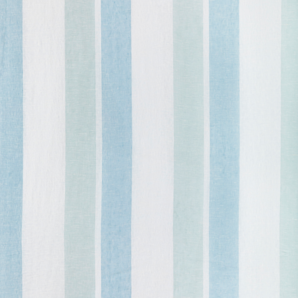 LEE JOFA SUMMERLAND DEL MAR SHEER - BLUE/AQUA upholstery fabric swatch for sample-first furniture planning