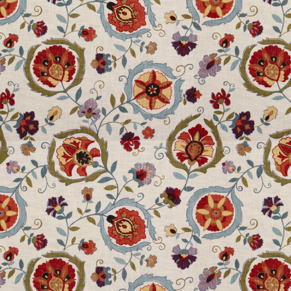 LEE JOFA SUZANNE KASLER INTERIORS MONTMARTRE - CLAY/BLUE 2011130.915.0 - Discontinued