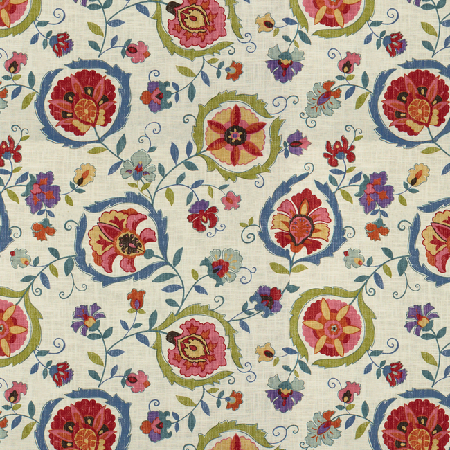 LEE JOFA SUZANNE KASLER INTERIORS MONTMARTRE - PINK/GREEN 2011130.73.0 - Discontinued