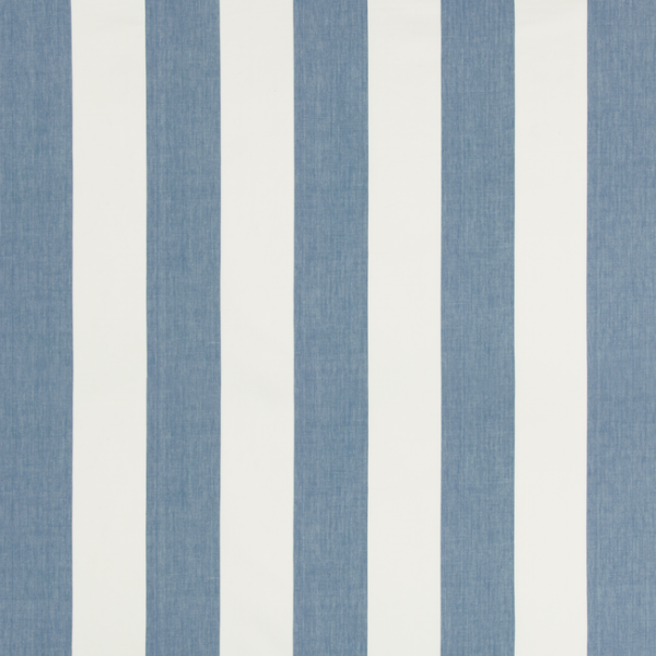 LEE JOFA SUZANNE KASLER INTERIORS THE RIVIERA COLLECTION ST CROIX STRIPE - MARINE upholstery fabric swatch for sample-first furniture planning