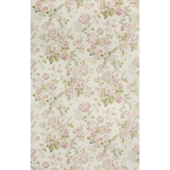 LEE JOFA SUZANNE RHEINSTEIN III GARDEN ROSES WP - LILAC/MOSS P2018106.103.0