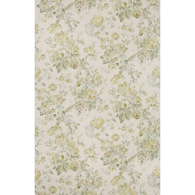 LEE JOFA SUZANNE RHEINSTEIN III GARDEN ROSES WP - LIME/LEAF P2018106.33.0