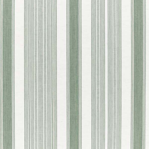 LEE JOFA TRIANA WEAVES TABLADA STRIPE - MIST upholstery fabric swatch for sample-first furniture planning