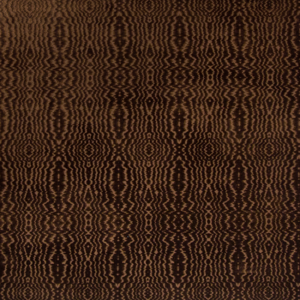 Lee Jofa CALLOW VELVET - UMBER upholstery fabric swatch for sample-first furniture planning