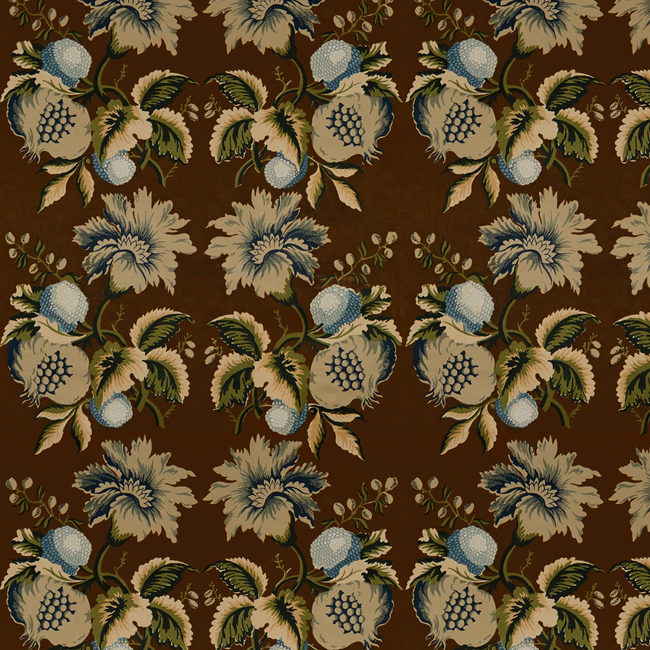 Lee Jofa Designer Oscar De La Renta JESSUP - SEPIA/INDIGO 2012142.650.0
