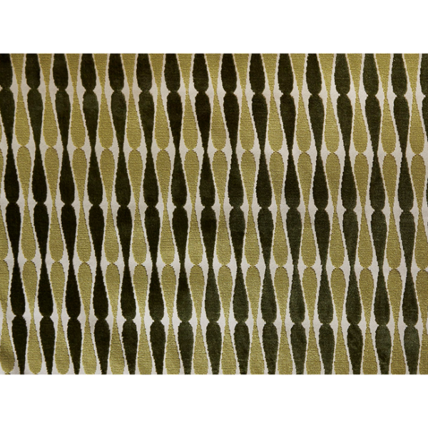 Lee Jofa Modern Designer Allegra Hicks DRAGONFLY - BEIGE/MEADOW upholstery fabric swatch for sample-first furniture planning
