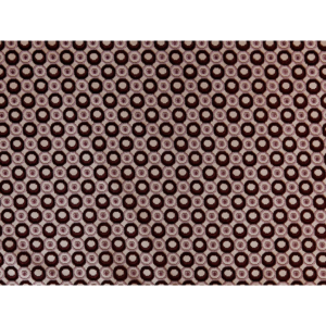 Modern Designer Allegra Hicks Pearl - Taupe/Aubergine upholstery fabric swatch