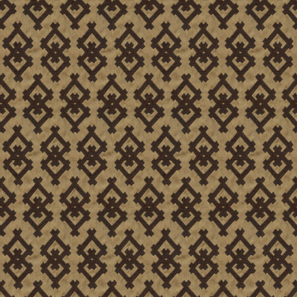 Lee Jofa Modern Designer David Hicks By Ashley Hicks LITTLE CLINTCH - BROWN upholstery fabric swatch for sample-first furniture planning