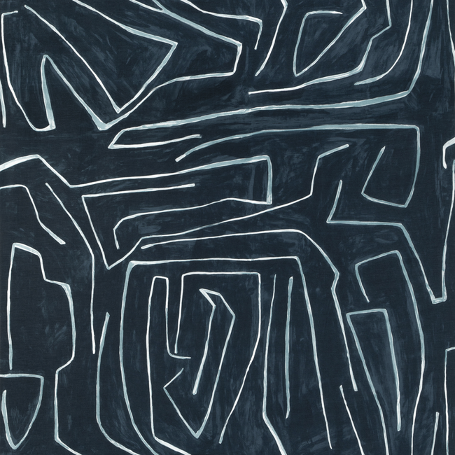Lee Jofa Modern Designer Kelly Wearstler GRAFFITO - NAVY GWF-3530.505.0