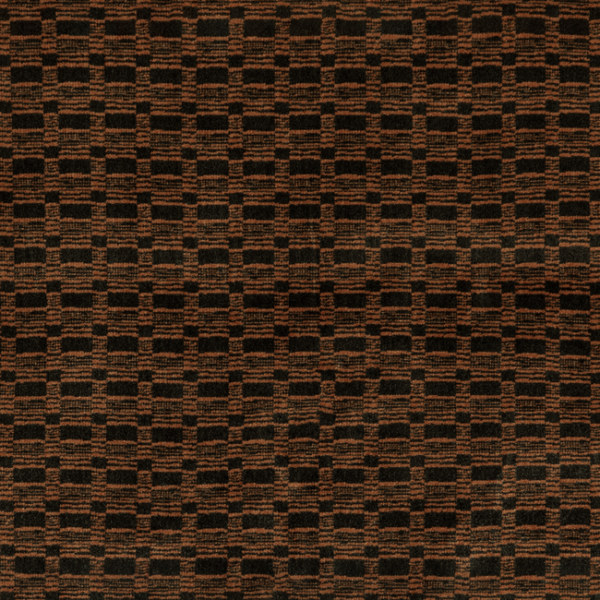 Lee Jofa Modern Designer Kelly Wearstler LURE - CHARCOAL/CLAY upholstery fabric swatch for sample-first furniture planning