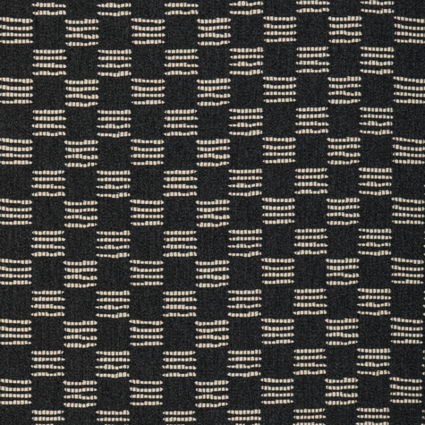 Lee Jofa Modern Designer Kelly Wearstler STROLL - CHARCOAL upholstery fabric swatch for sample-first furniture planning