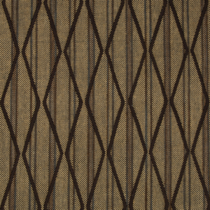 Omo Embroidery - Beige/cocoa upholstery fabric swatch
