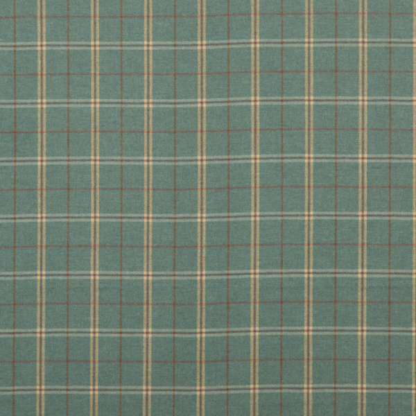 MULBERRY BOHEMIAN ROMANCE ISLAY - TEAL upholstery fabric swatch for sample-first furniture planning