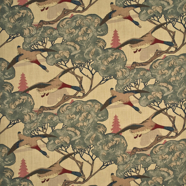 MULBERRY FLYING DUCKS - CAMEL/GREY FD205.L18.0