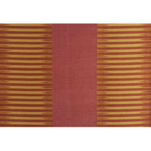 Mulberry Living Legends Lancelot - Terracotta/copper/gold upholstery fabric swatch