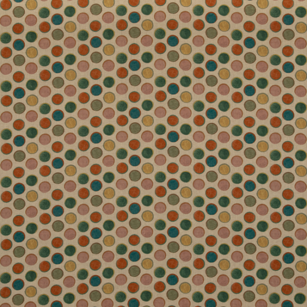 MULBERRY LONG WEEKEND CROQUET - SPICE upholstery fabric swatch for sample-first furniture planning