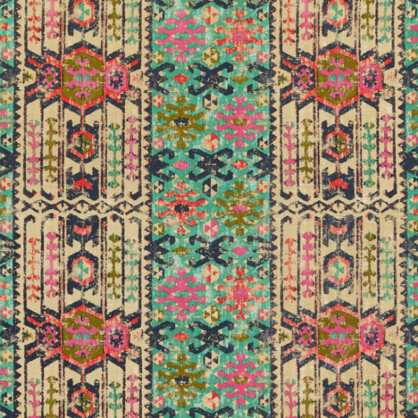 MULBERRY MODERN COUNTRY I KILVER - MULTI upholstery fabric swatch for sample-first furniture planning