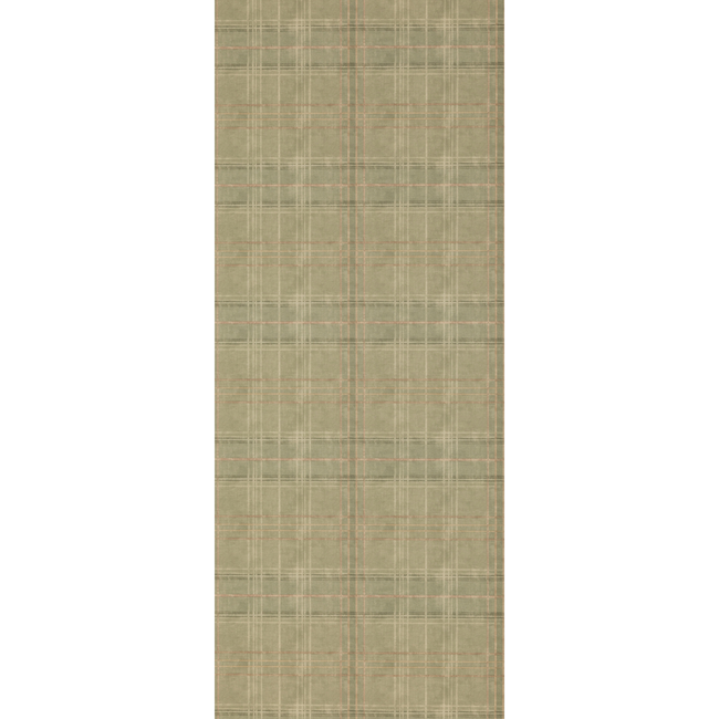 MULBERRY MODERN COUNTRY SHETLAND PLAID - LOVAT FG086.R106.0