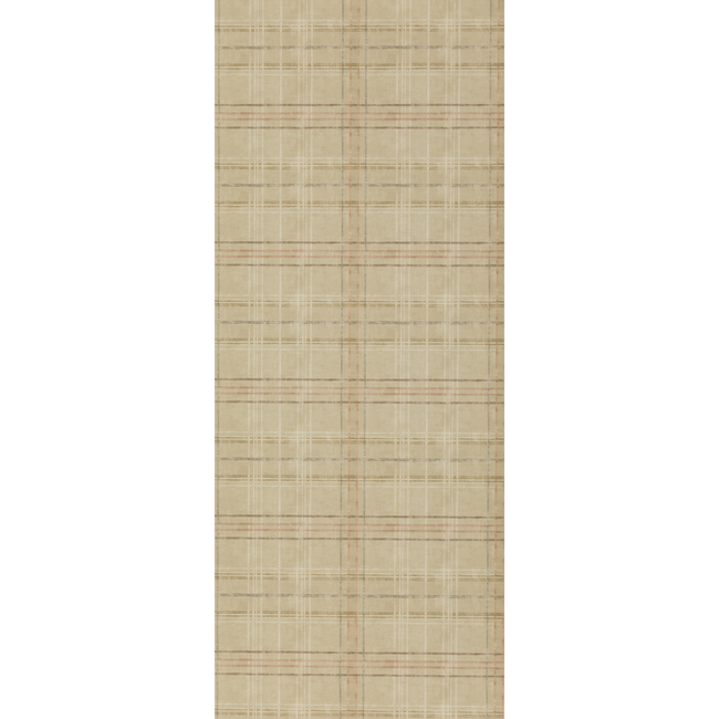 MULBERRY MODERN COUNTRY SHETLAND PLAID - SAND FG086.N102.0