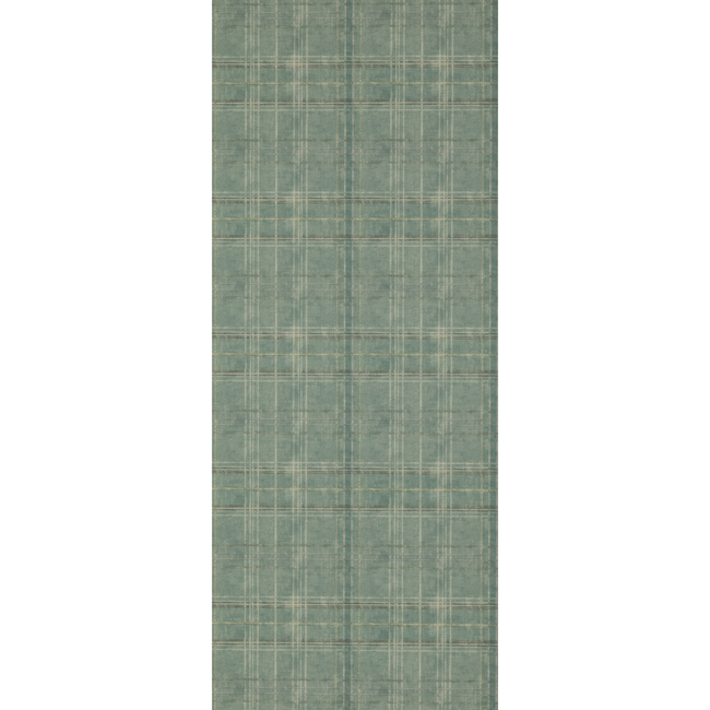 MULBERRY MODERN COUNTRY SHETLAND PLAID - TEAL FG086.R11.0