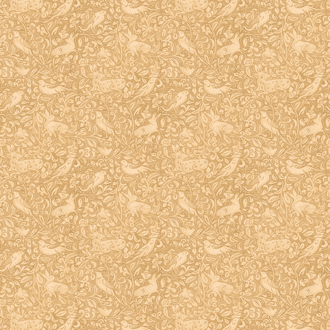 MULBERRY PRINT CLUB WALLPAPER HEDGEROW - PARCHMENT FG110.J107.0