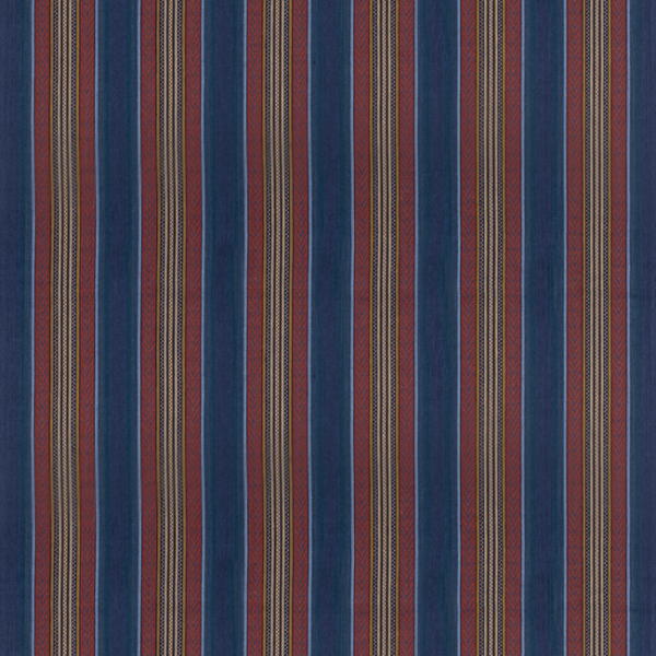 MULBERRY WESTERLY STRIPES WESTERLY STRIPE - INDIGO/RED FD827.G103.0
