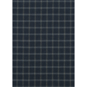 Mulberry Bute - Indigo upholstery fabric swatch
