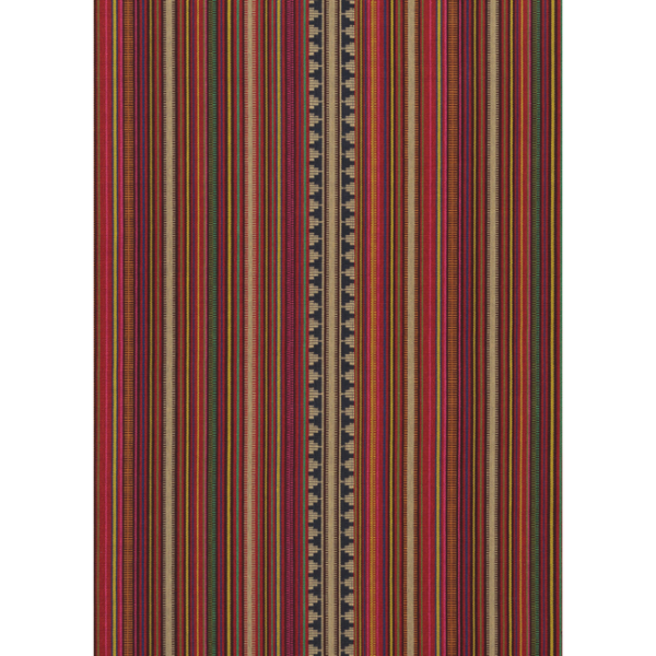 Mulberry PAGEANT STRIPE - MULTI upholstery fabric swatch for sample-first furniture planning